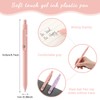 Sherr 50 Pcs Black Gel Ink Pens Bulk Retractable Ballpoint
