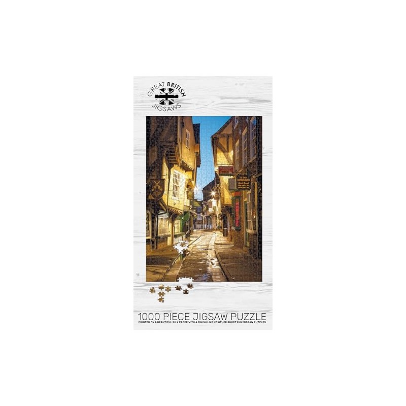 PuzzlEscapes 'The Shambles in York' 1000 Piece | Great British