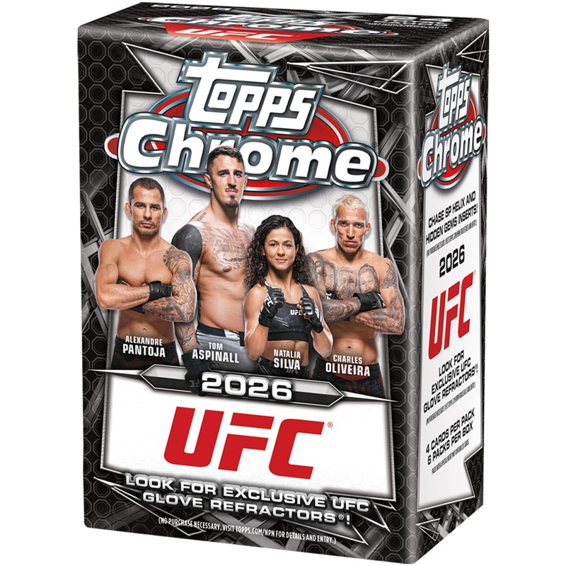 2026 Topps Chrome Ufc - Sellado de Fábrica - Caja