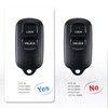 BestKeys 3-BTN Car Key Fob Keyless Entry Remote Control Fits