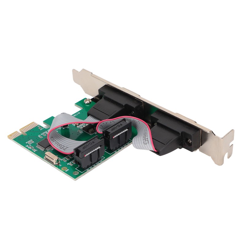 Pcie Expansion Card PCIE Serial Card Computer Desktop COM Port