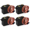 4Pcs MG995 55G Micro Servo Motor Metal Geared Motor Kit