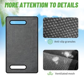 10L0L Golf Cart Seat Covers, Thickened Golf Cart Seat Towel (100% Microfiber), Fits All EZGO, Club Car and Other 2/4-seats Cart, Anti-Slip Golf Blanket(44 * 29inch)