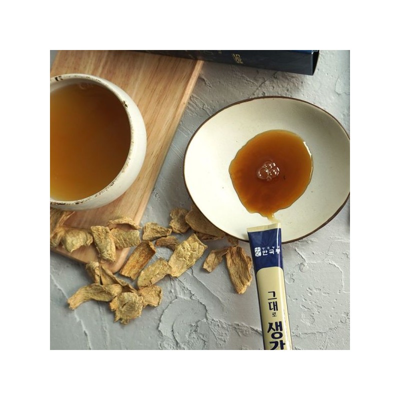 미식한가 그대로 생강 생강청 스틱생강 20ml 30포 Gourmet Fresh Ginger