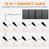 60W Solar Panel for Portable Power Station, Foldable Solar Panel