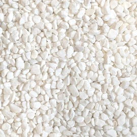 Midwest Hearth Decorative White Bean Pebbles 1/5" Size (10-lb Bag)