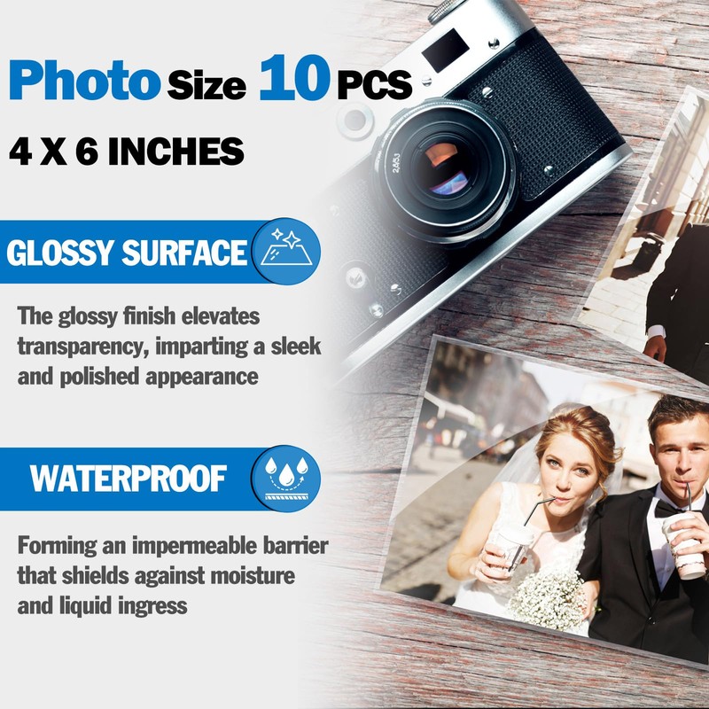 Everest Self Seal Laminating Pouches, Self Sealing for Photo Cards