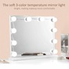 LED Mirror Lights Kit Stick on 3 Color Temperature Makeup