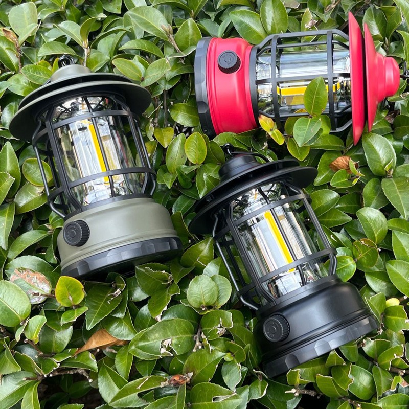 Outdoor Camping Light Campsite Lantern USB Rechargeable Night Light Emergency