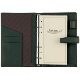 Reimei Fuji System Notebook Davinci Standard Bible size, green