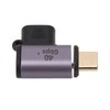 Magnetic Type C to Type C Adapter 24pin Elbow PD100W