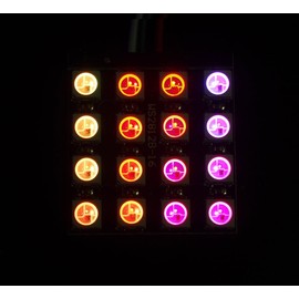 waves LED NeoPixel WS2812B 16LED 5V PCB Module Serial LED Addressable Addressable LED ARGB