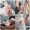 Vulkitty Small Wallet for Women, Trifold Leather Cute Womens Wallet