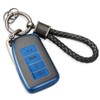 CTRINEWS for Lexus Key Fob Cover with Metal Braided Rope