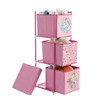 Nickelodeon JoJo Siwa 3-Tier Fabric Storage Organizer with Unicorn Design