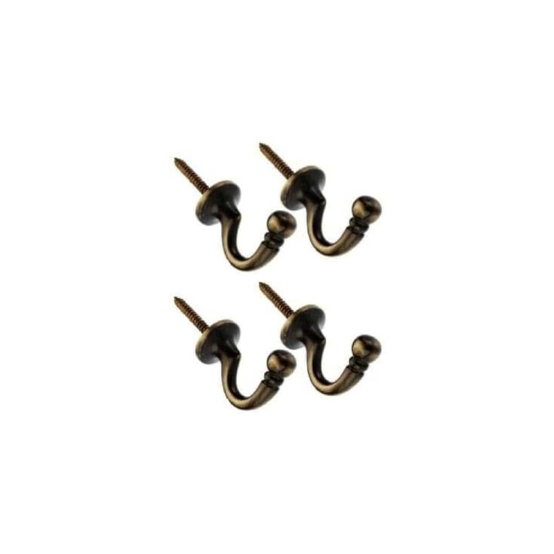 SISI UK® 4 Pack Curtain Tie back Hooks U Ball