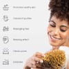 Naroa Piel Sana Feliz Joven Mejore Salud Exfoliando Suavemente Esponja