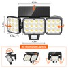 Solar Flood Light Outdoor 4 Pack, 3500LM Super Bright Motion