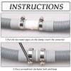 1m Long Drain Hose Extension Pipe Kit for Washing Machine