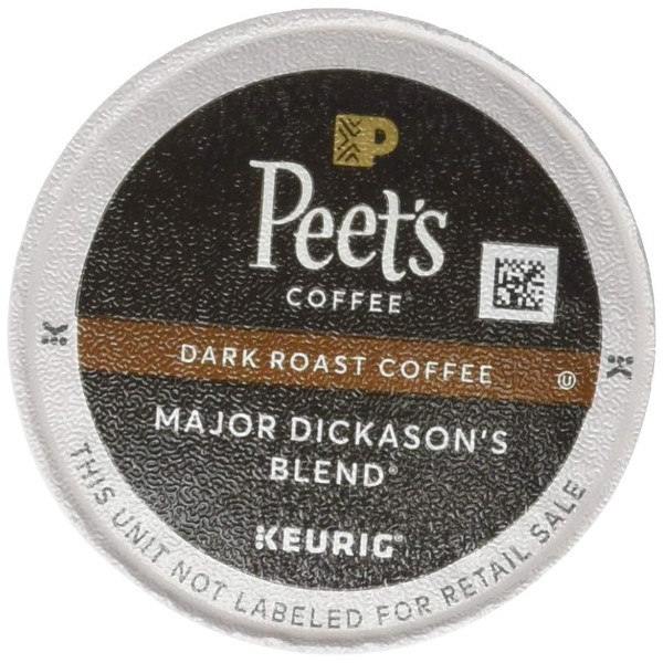 Peet's Major Dickason's Blend for Keurig K-Cup Brewers, Deep Roast 60 count.