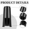 4 Pack Alto Saxophone Mouthpiece Cap, Plastic Alto Sax Mouthpiece