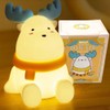 BOLT Reindeer Silicon Night Light – 0.5W Touch Control Lamp,