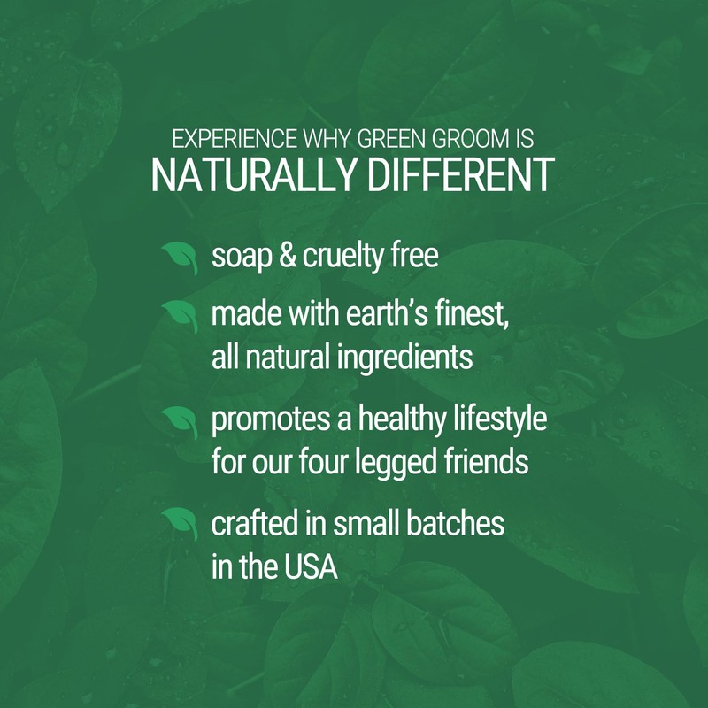 Green Groom Odor Eliminator Dog Shampoo, 16 oz - Crafted