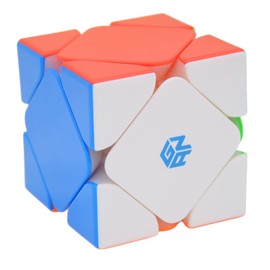 Bukefuno GAN Skewb M 8 Magnets Speed Cube GAN Skewb Magnetic MagicCore Positioning (8 Magnets Standard Version)