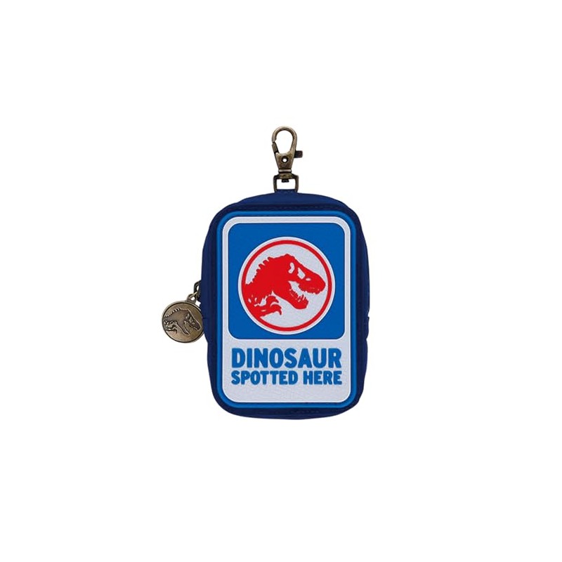 Marushin 4985011100 Pouch Jurassic World Danger Zone Synthetic Leather Nylon