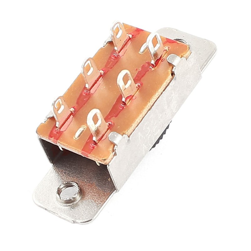 uxcell 250VAC 3A 125VAC 6A 6 Pins 2 Positions DPDT