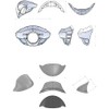 PACEWALKER Motorcycle 9" Tall Fairing Touring Sport Windshield Club Style