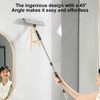 360° Rotating Window Cleaner Kit, Window Washing Squeegee, Telescopic Pole