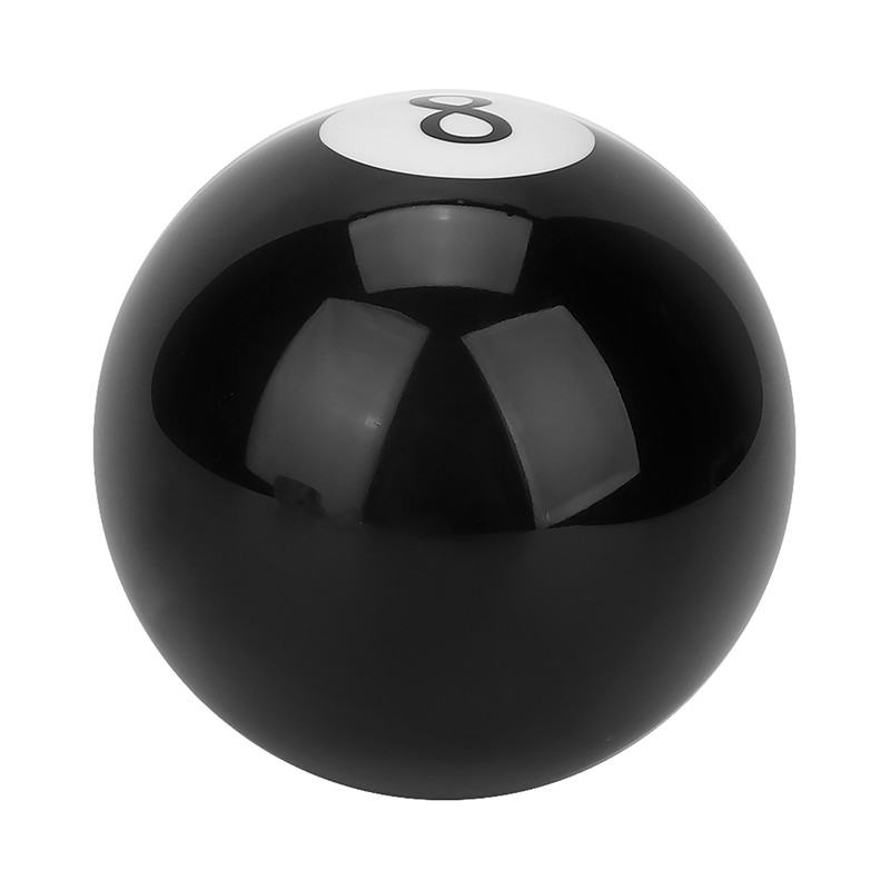 Universal Black 8 Billiard Ball Round Car Gear Shift Knob