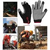 Mens Work Gloves Utility Touch Screen Breathable Spandex Rigger Padded
