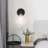 Wall Mounted Lamp Holder 180 Degrees Adjustable Metal Wall Lamp