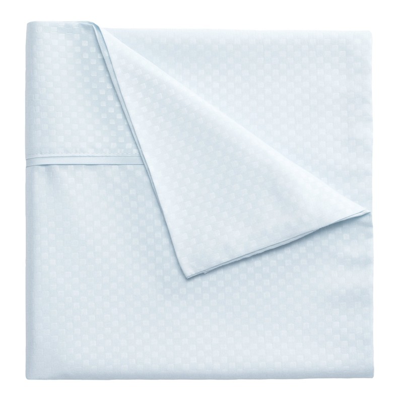 Lavish Home Embossed Sheet Set, Blue, Twin