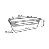 elho Green Basics Trough Allin1 30 - Planter for Balcony