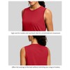 SANTINY Sleeveless Workout Tops for Women Breathable Lightweight Athletic Running