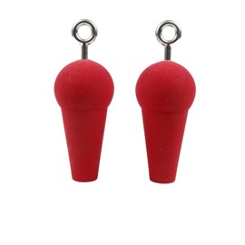 Atomik Rock Climbing Holds 3.5 inch Scream Cone Set of 2 in Red