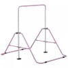 Venbytech for Updated Folding Gymnastics Bar w/Adjustable Height Junior Expandable