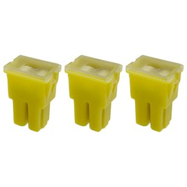 A.A Straight Female Terminal 60 Amp Fuse Replacement for PAL Auto Link, FLF Fuse Cartridge - Automotive Car Truck Audio RV (60A, 3 Pack)
