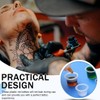 200 Stück Tattoo-Tintenkappen, Tattoo Farbkappen Cups, Einweg Tintenbecher, Kleine Small