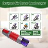 Scratch-Free Dust Brush for Dyson Outsize, V7, V8, V10, V11,