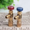 Opexicos 2Pcs Multifunctional R22/R410A Refrigeration Charging Adapter,Air Conditioning Charging Valve