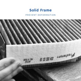 2 PACK FreshenOPT (F-3160-2) Cabin Air Filter, Effective Filtration with Optimized Airflow, Fit for Mazda 3 6 CX5 OE: KD4561J6X (2)