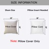 ShareJ Set of 4 Cotton Linen Music Theme Pillow Covers