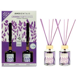 IGEL Ambientair. Aromatizador Pack Duo Aroma Lavanda, 2 x 50 mililitros. El Mejor aromatizador para casa y la Oficina.