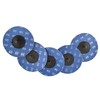 5pk Flap Disc Set 75mm Twist Button Abrasive Discs Sanding