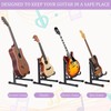 Bruislard Guitar Stand Folding Guitar Stands with Non-Slip Rubber and