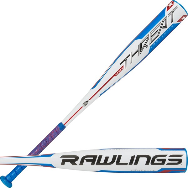 Rawlings 2022 Threat USSSA Baseball Bat (-3), 30 inch